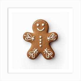 Gingerbread Man 5 Art Print