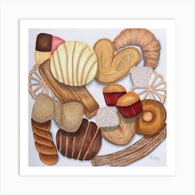 Pan Dulce Mexicano Art Print