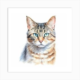 Foldex Cat Portrait 1 Art Print