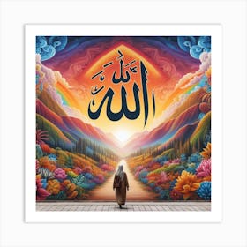 Allah Art Print