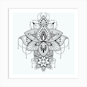 Lotus Art Print