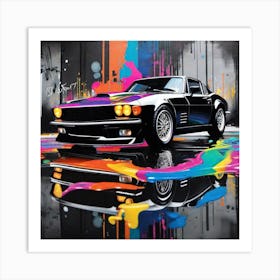 Car Painting, Car Painting, Car Painting Art Print