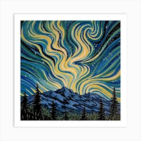 Aurora Bore Art Print