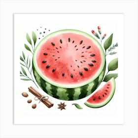 Watermelon Art Print