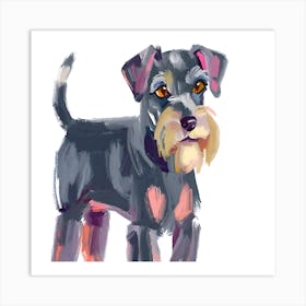 Miniature Schnauzer 04 Art Print