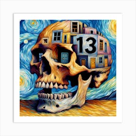 A Diggings #13-10 Art Print