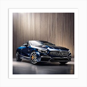 Mercedes S-Class Coupe Art Print