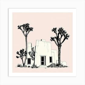 Joshua Tree Architecture Art Print 3 Art Print