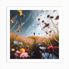 Flowering Meadow Art Print