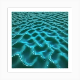 Water Ripples 10 Art Print