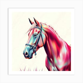 Horse Art Dec2024 No 2 Art Print