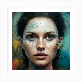 Portrait Of A Woman 64 Art Print