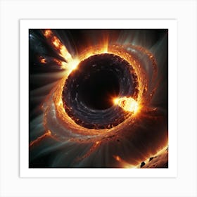 Solar Explosion Art Print