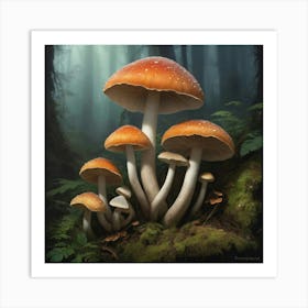 Fantastic Fungi Art Print 3 Art Print