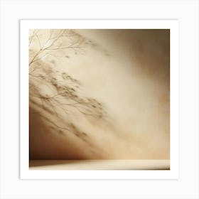 Shadow Of A Tree 2 Art Print