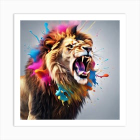 King of beasts Art Print