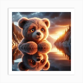 Teddy Bear 45 Art Print