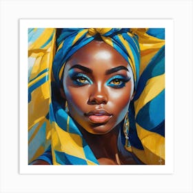 African Beauty 2 Art Print