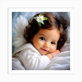 Angel Baby 11 Art Print