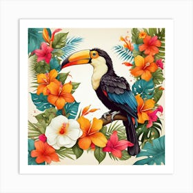 Toucan art print 2 Art Print