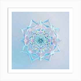 Psychedelic Mandala 1 Art Print