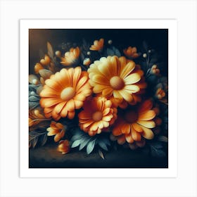 Flowers In A Vase Art Print