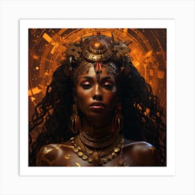 Egyptian Woman Art Print