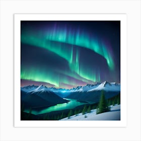 Aurora Borealis Art Print