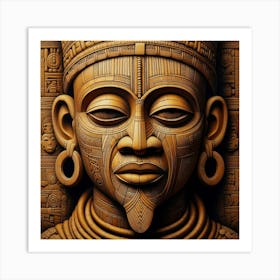 African King Art Print