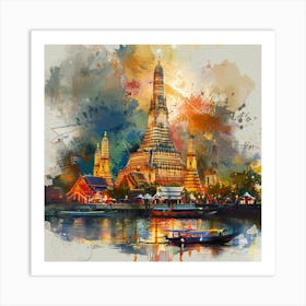 Thailand - Thailand Painting Art Print