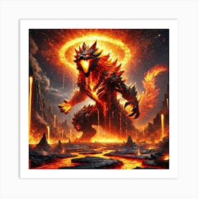 Infernal Awakening Converted Art Print