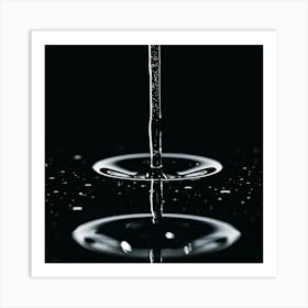 Water Droplet 1 Art Print