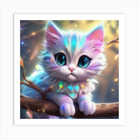 Cute Kitten 15 Art Print