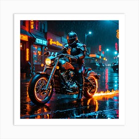 Knigt Rider Art Print