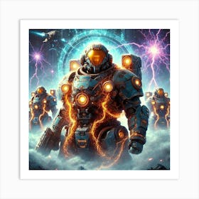 Helios Vanguard Heat Shields Art Print