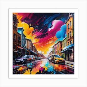 Sydney Cityscape 1 Art Print