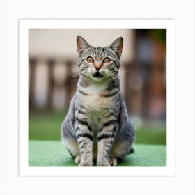 Cat Portrait Art Print