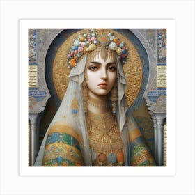 Islamic Queen Art Print