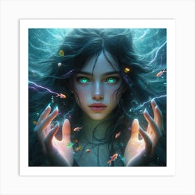 Mermaid 30 Art Print