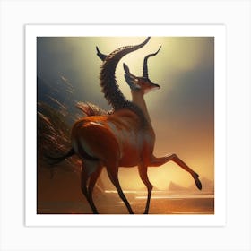 Antelope Art Print