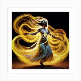 Dance Of Light Art Print