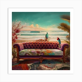 'The Couch' Art Print
