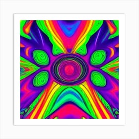 Psychedelic Art 3 Art Print