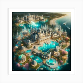 Fairytale Island Art Print