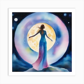 Full Moon 2 Art Print