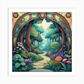 Fairytale Forest Art Print