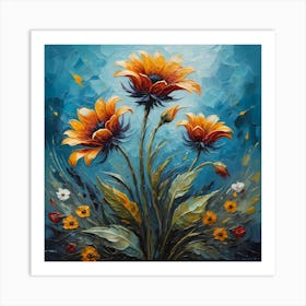 Sunflowers 7 Art Print