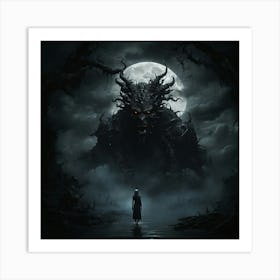 Darkest Night Art Print