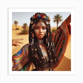 Egyptian Beauty 1 Art Print