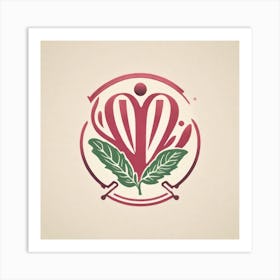 Heart Logo 1 Art Print